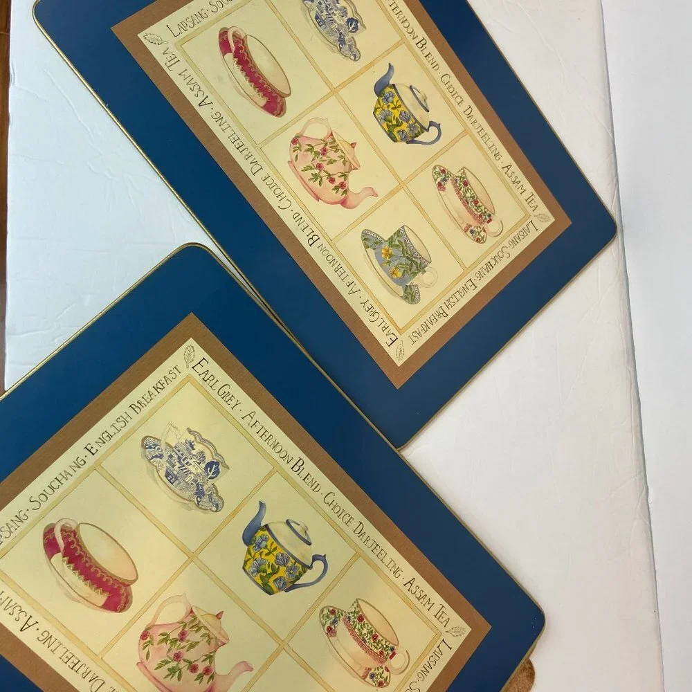 Cloverleaf Place Mats  Cork  Set of 4